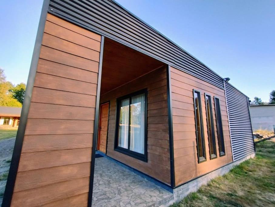 Moderna Cabana En Villarrica Bagian luar foto