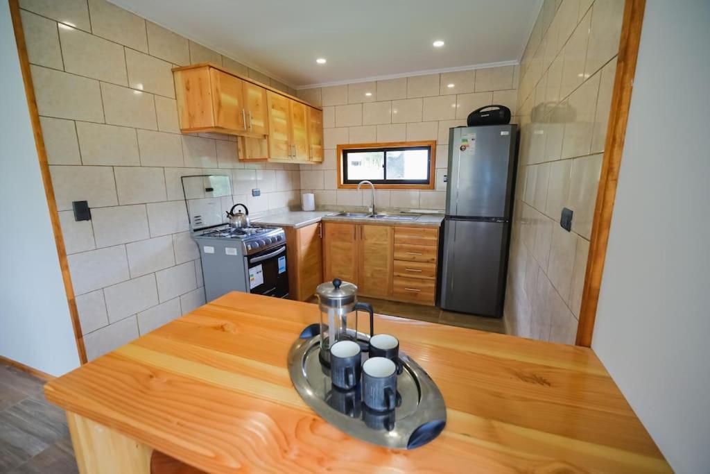 Moderna Cabana En Villarrica Bagian luar foto