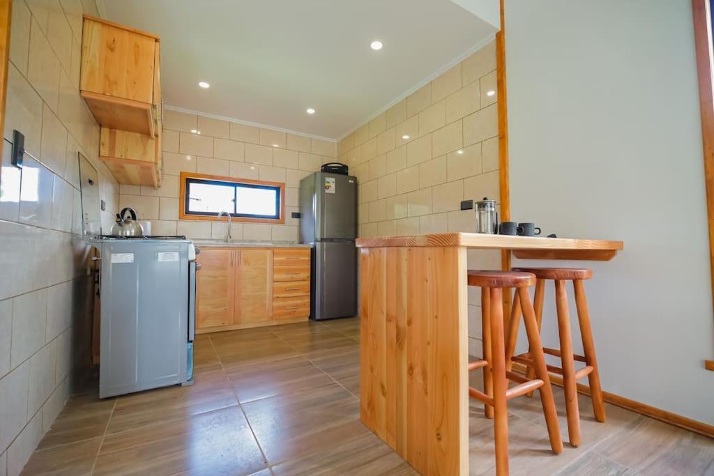 Moderna Cabana En Villarrica Bagian luar foto