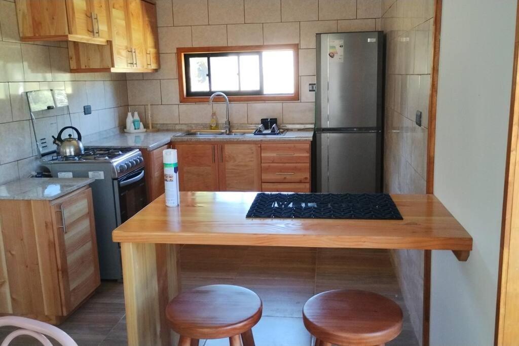 Moderna Cabana En Villarrica Bagian luar foto