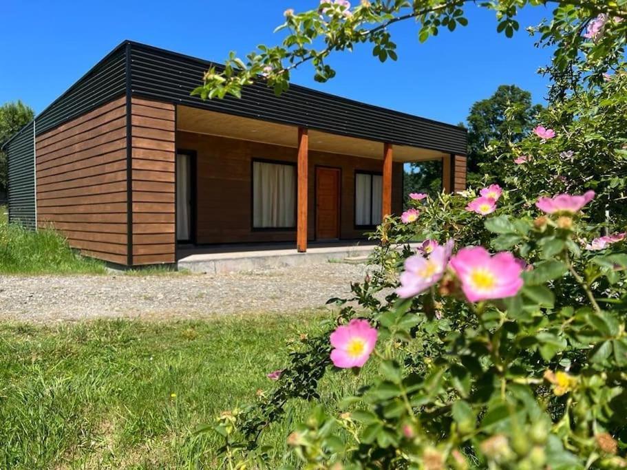 Moderna Cabana En Villarrica Bagian luar foto
