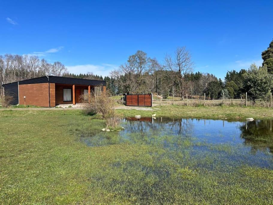 Moderna Cabana En Villarrica Bagian luar foto